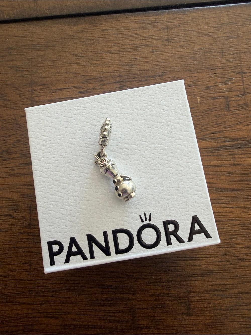 PANDORA Authentic Charm OLAF FROZEN RETIRED CHARM IMPRINTED Disney S925 ALE